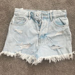 PacSun Vintage High Rise distress Shorts
